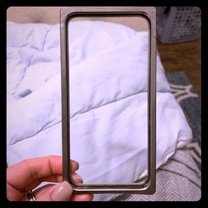 ExoVault IPhone X Silver Case